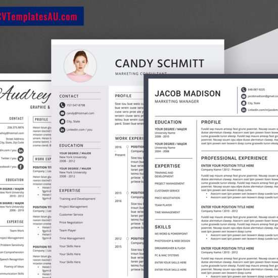 Australia Cv Pattern Australian Resume Templates – CVTemplatesAU.com