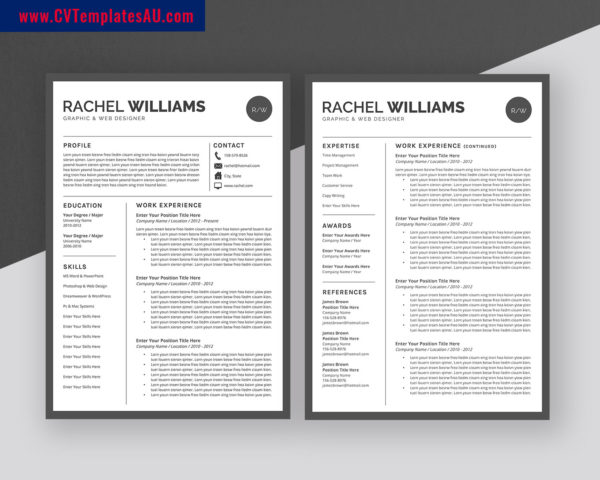 CVTemplatesau.com - cv templates for ms word, resume templates for ms word, curriculum vitae, professional resume template, modern resume template, simple resume template, creative resume template, student resume template, editable resume template, cover letter template, references template, simple resume format design, modern cv format design, resume download